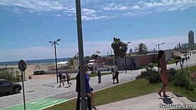 Bare Spanish Slave Paraded Through City Streets