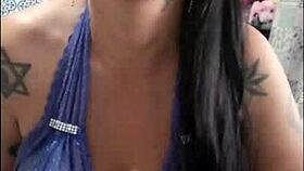 guided handjob accompanied by rock music sounds