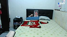 Mariana, Sexy Latina Stepsister, Squirts in Skirt During Lesbian Roleplay