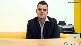 Intense gay encounter with a massive pecker dominating the scene