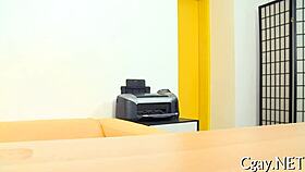 Intense gay encounter with a massive pecker dominating the scene