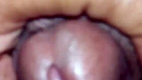 I feel my big cock throbbing as it unleashes a massive cumshot, filling the air with intense pleasure.