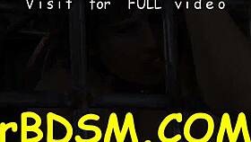 Is that tied chick's pussy getting fucked?