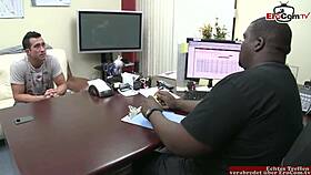 Skinny slut in fishnet stockings fucks webcam