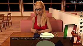 I dream of Aby giving blowjob to Alex in the car and swallowing cum