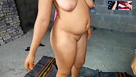 wow, my stepmom handled that huge black cock in her tight pussy