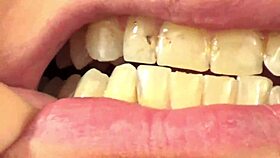 FIFI FOXX EATS GUMMY BEARS IN CLOSE-UP MOUTH VORE