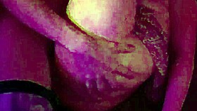 real sex happens at party on floor while guests dance.