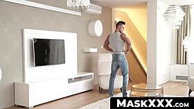 Masked Guys Feel Intense Passion Plowing Juicy Body Deep