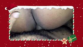 Brazilian Guys Share a Special Christmas Anal Fuck