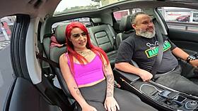 i'm walking sao paulo streets with naked ginger smith in car