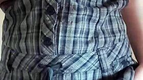 Lonely girl masturbates wet pussy to orgasm