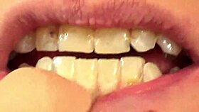 FIFI FOXX EATS GUMMY BEARS IN CLOSE-UP MOUTH VORE