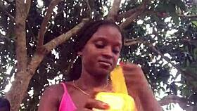 crazybitch unboxes in front of strangers