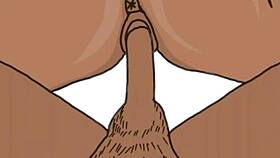 Ever seen a couple banging while sketching each other’s bodies?