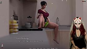 i'm the golden boy ep 6 and mommy's giving me a handjob outside in the hentai game