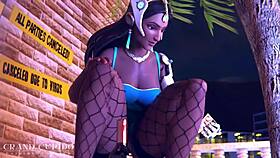 symmetra deals with virus and loneliness in overwatch