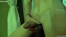 Tgirls XXX Presents Ava Holt Masturbating Her Small Tits.