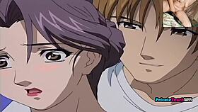 horny stepmom fucks stepson secretly in hentai taboo fun