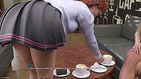 Nockout Master Part 16: Redhead Slut Rides Monster Cock