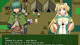 stolen newlywed monica gets bound in this titillating task. anime gangbang fun awaits