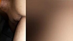 Latina Couple's Amateur Pussy And Ass Sex With Condom