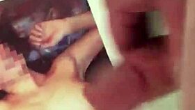 Male masturbation with a happy ending in the form of a facial tribute to TashaHim