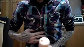 Passionate Gay Spanish Man In Heels Worships Monster Cock Solo