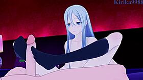 Minori hanasato and kanade yoisaki intense sex - project sekai hentai