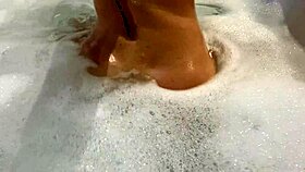 kiara lord's big tits in bath?