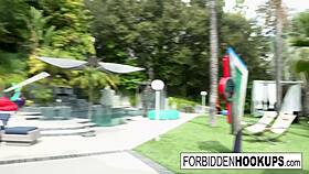 Food Delivery Turns Into Step-Siblings Banging!