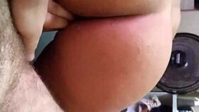 hot bitch orgasms from double vaginal and anal fisting