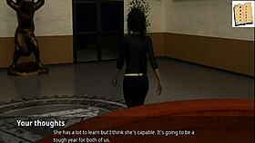 i'm the coach checking up on natalie in the college game