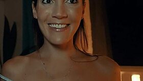 Tinder date ditches condom for raw creampie finish