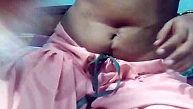 kavita feels excited removing her dress on webcam.