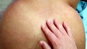 hot bitch orgasms from double vaginal and anal fisting