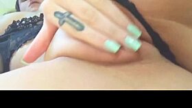 Dj Brisa Inserts Pink Vibrator Deep In Her Ass