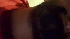 My latina freak licks ass and sucks big cock