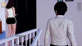 Indian big tits vs big ass