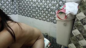 indian beauty gets naughty with stepson alone at home for wild fun