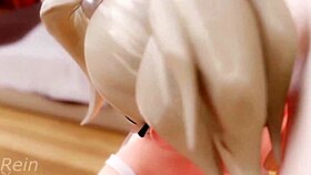 3d overwatch hentai creampie animation.