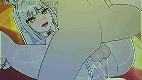 Noir's Bedtime Turns into Wild Nikke Hentai!