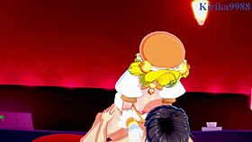 Intense sex with bomber girl hentai featuring big tits 😏