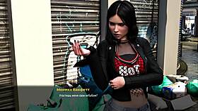 Fashionbusiness - showing tits in alley e1 58