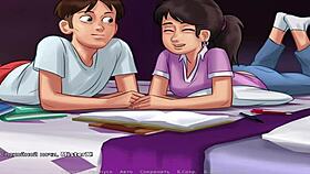 Give me money and I'll be ready for more in Summertime Saga