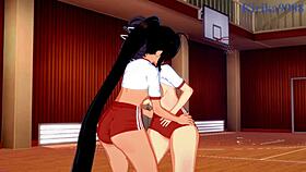 Asuka And Homura Share Intense Lesbian Play In Senran Kagura Hentai