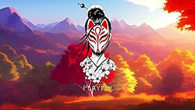 In Shadows Episode 7, the milf engages in bdsm game with dildo and handjob