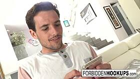 Food Delivery Turns Into Step-Siblings Banging!