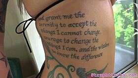 Stunning Tattooed Domina Fingers Her Boyfriend with Intense Control.