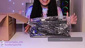 Unboxing My New Sex Machine - Agatha Dolly Tests Insane Speeds on Her Petite Frame!